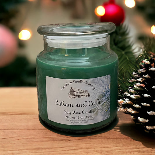 Balsam and Cedar - Premium  from Raynham Candle Company - Just $5! Shop now at Raynham Candle Company