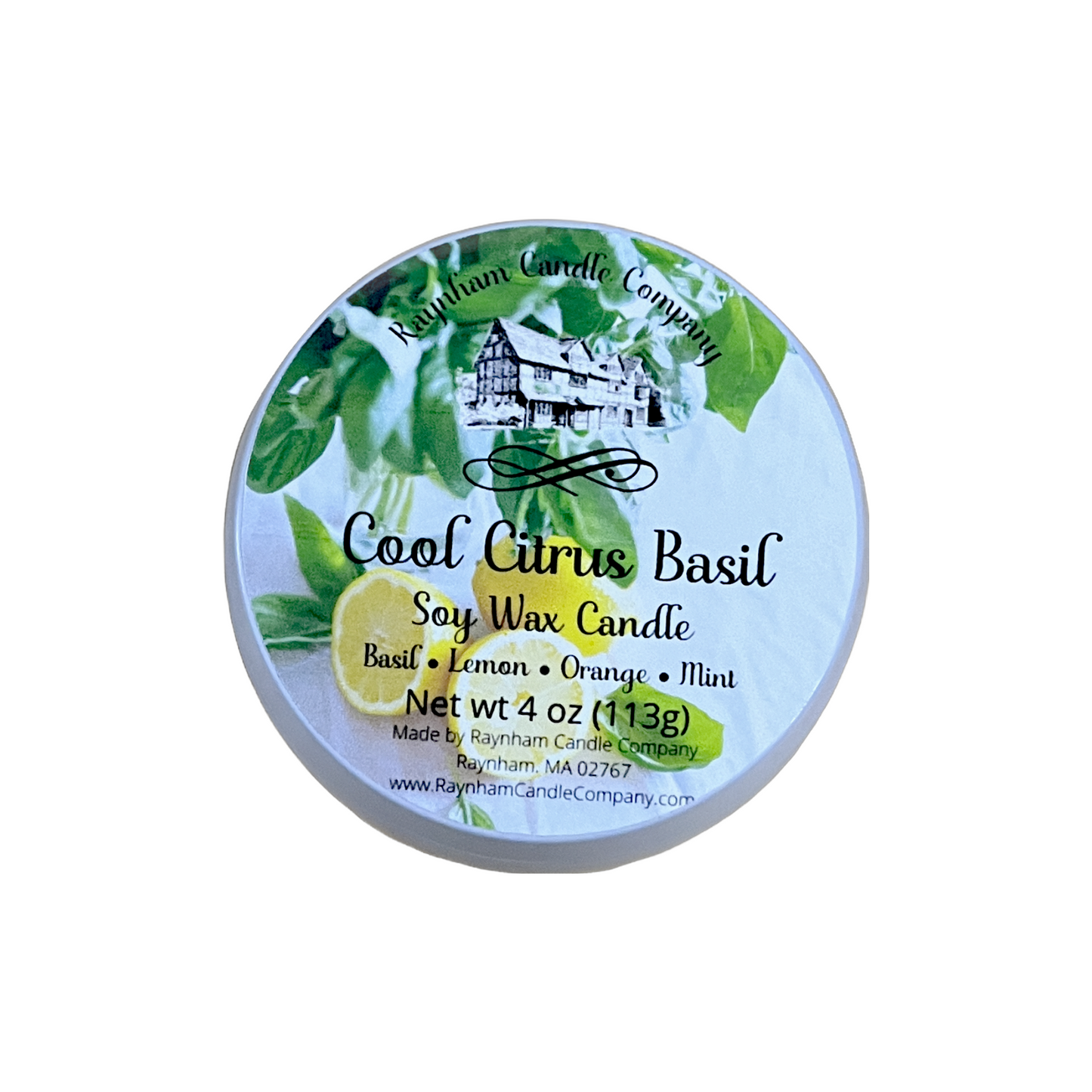 Cool Citrus Basil - Premium from Raynham Candle Company - Just $5! Shop now at Raynham Candle Company