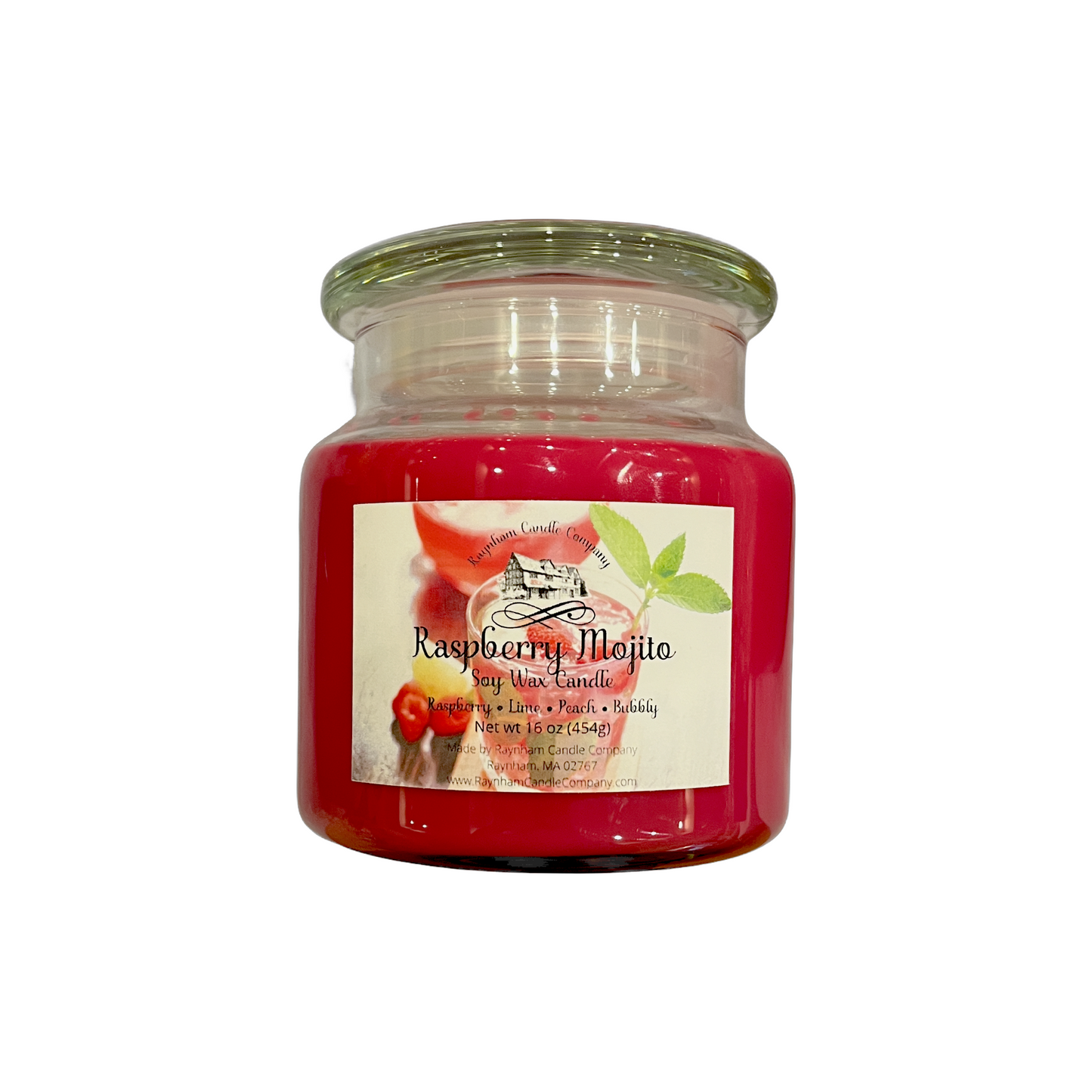 Raspberry Mojito - Premium from Raynham Candle Company - Just $5! Shop now at Raynham Candle Company