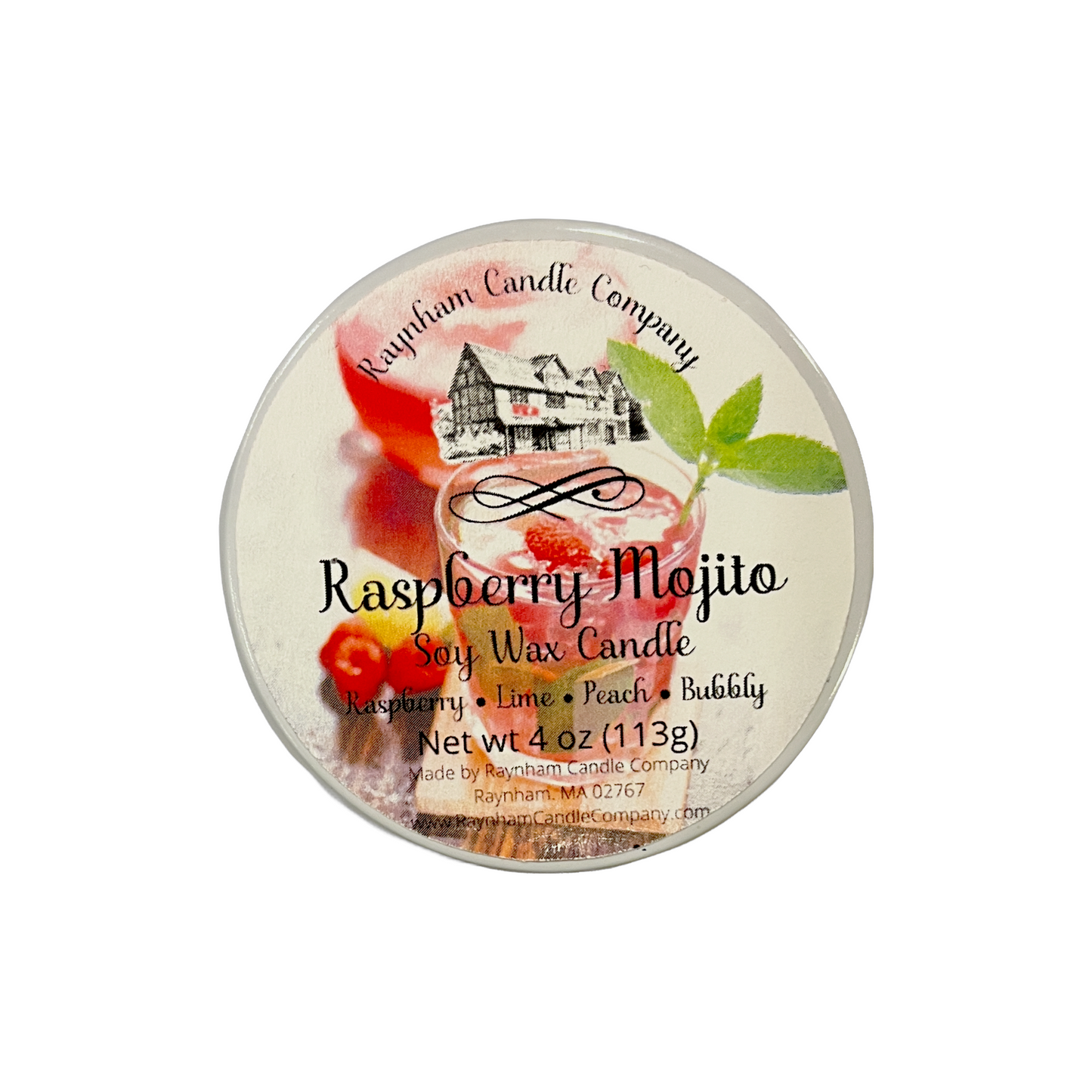 Raspberry Mojito - Premium from Raynham Candle Company - Just $5! Shop now at Raynham Candle Company
