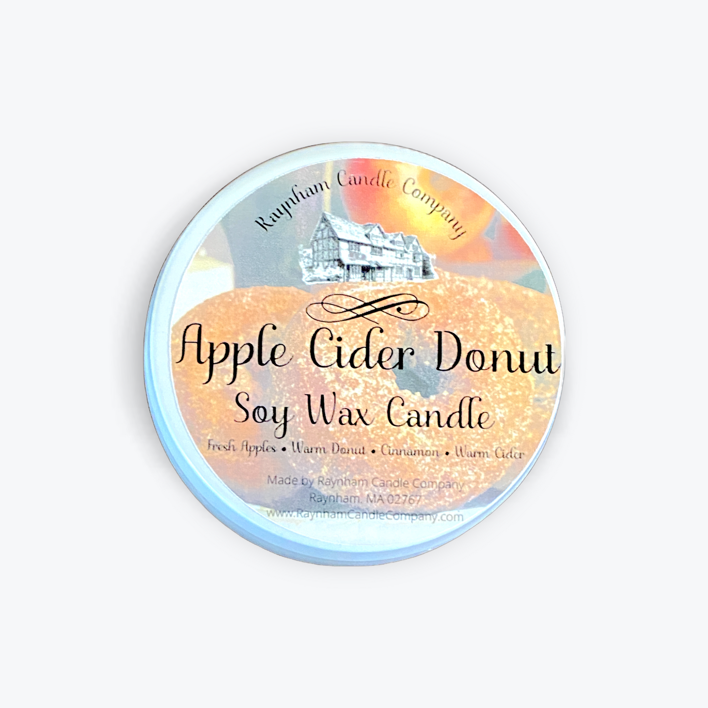 Apple Cider Donut - Premium Scented Candle from Raynham Candle Company  - Just $4.50! Shop now at Raynham Candle Company 