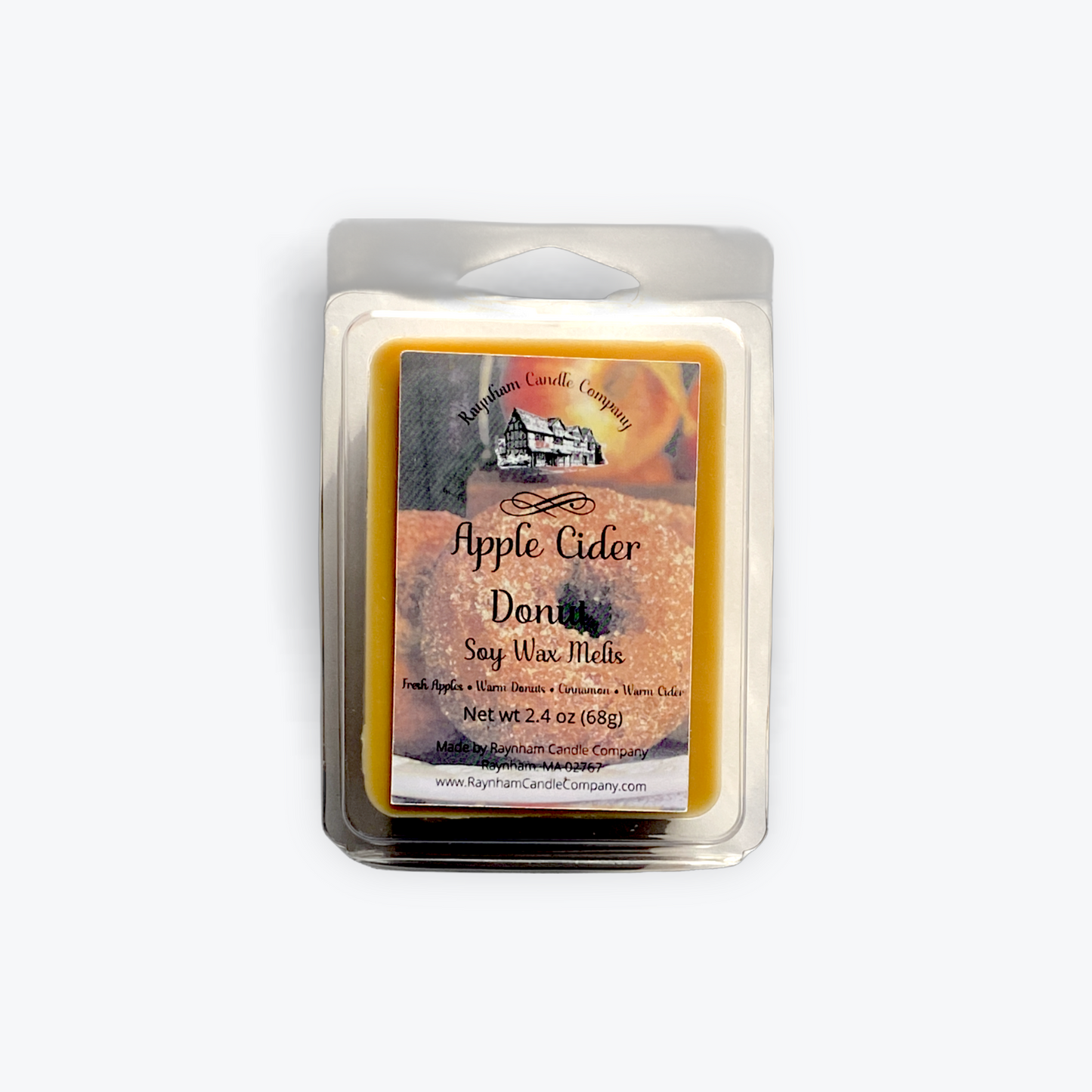 Apple Cider Donut - Premium Scented Candle from Raynham Candle Company  - Just $4.50! Shop now at Raynham Candle Company 