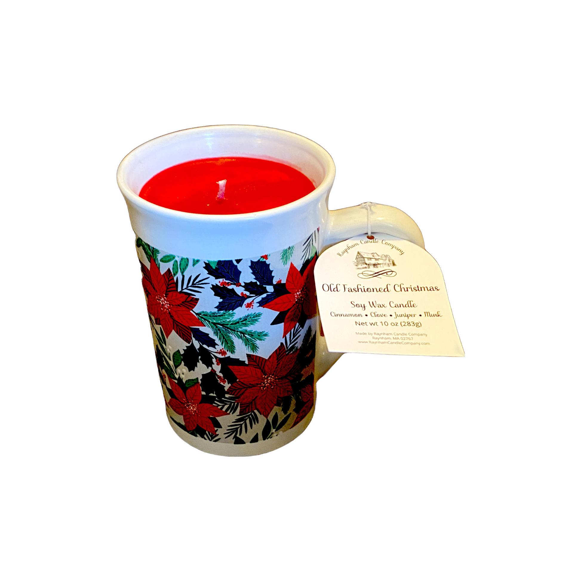 Christmas Mug Candle - Premium  from Raynham Candle Company  - Just $16.00! Shop now at Raynham Candle Company 