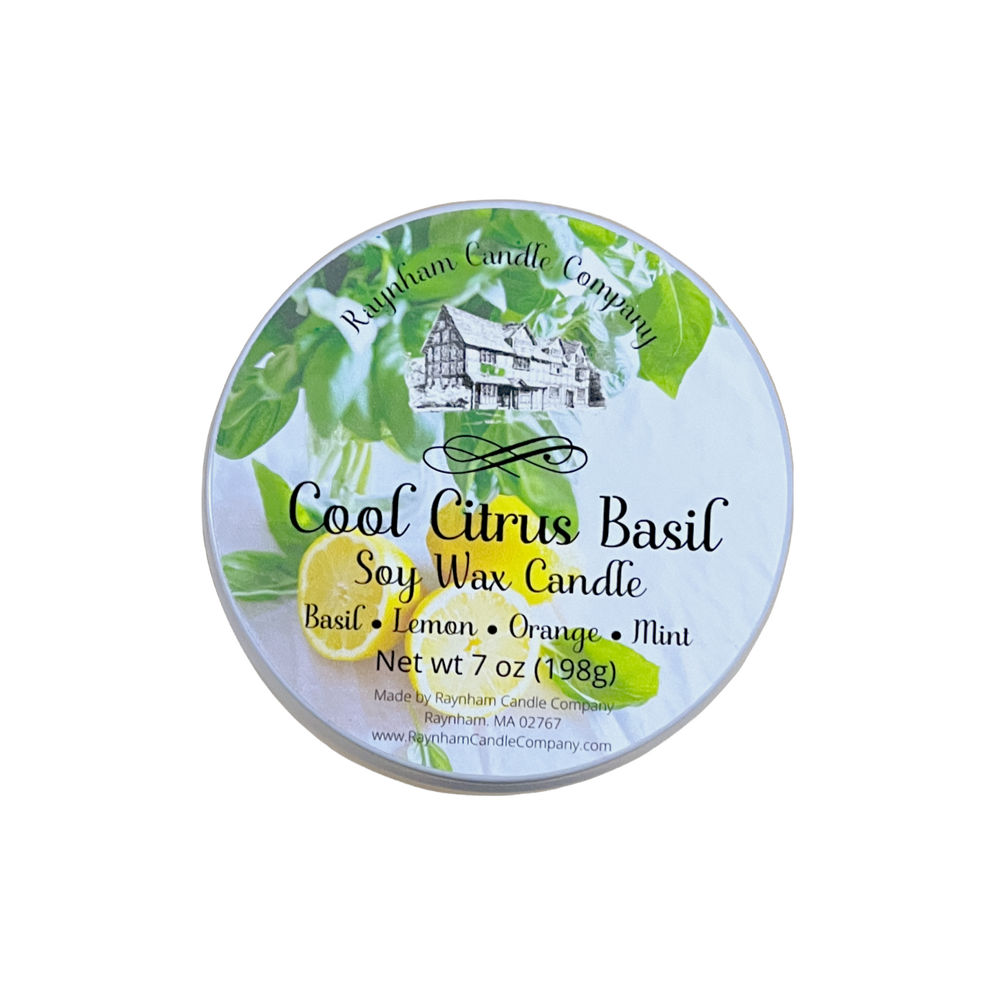 Cool Citrus Basil - Premium  from Raynham Candle Company  - Just $5! Shop now at Raynham Candle Company 